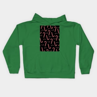 Candy Cane Medley Kids Hoodie